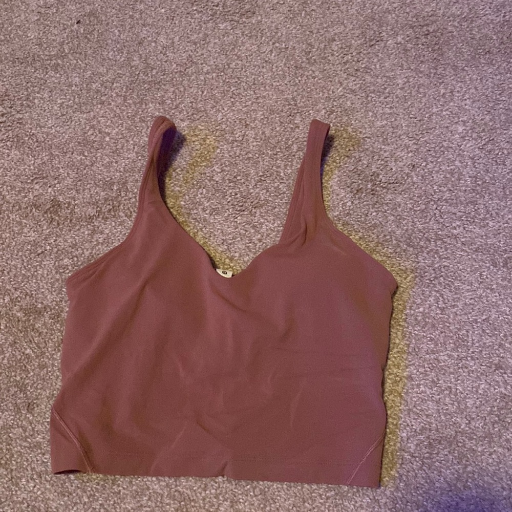 Blush Pink Lulu Lemon Align Tank